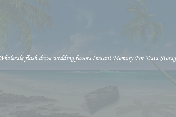 Wholesale flash drive wedding favors Instant Memory For Data Storage