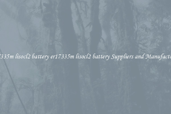 er17335m lisocl2 battery er17335m lisocl2 battery Suppliers and Manufacturers