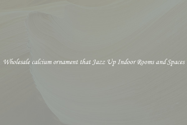 Wholesale calcium ornament that Jazz Up Indoor Rooms and Spaces